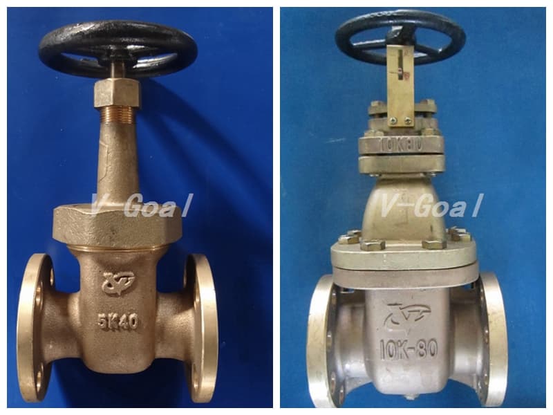 JIS Marine valve_ Bronze Rising Stem Type Gate valve